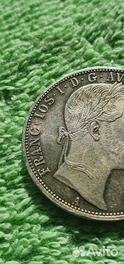 1 флорин 1860 год А, Австро-Венгерская империя