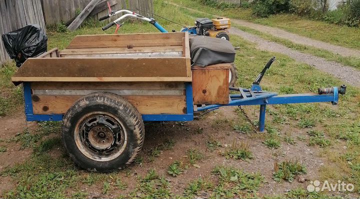 Прицеп для мотоблока самодельный
