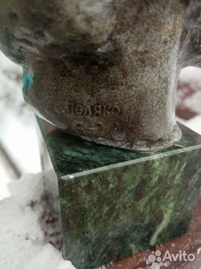 Бюст Пушкина скульптор Поляков