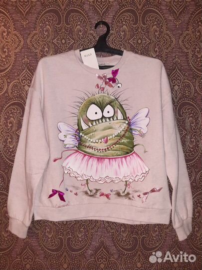 Джинсовая куртка с росписью