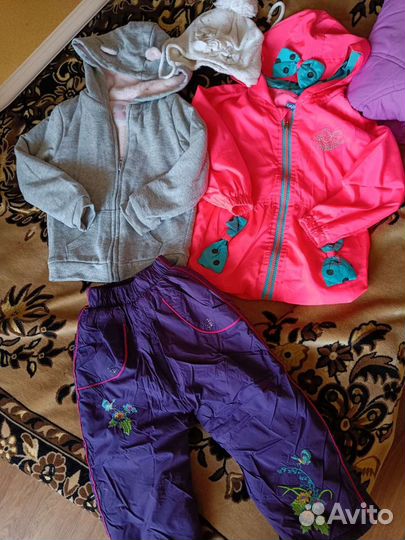 Вещи пакетом на девочку
