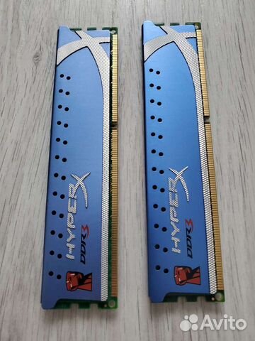 Оперативная память DDR3 Kingston Hyper X 8GB 2x4Gb