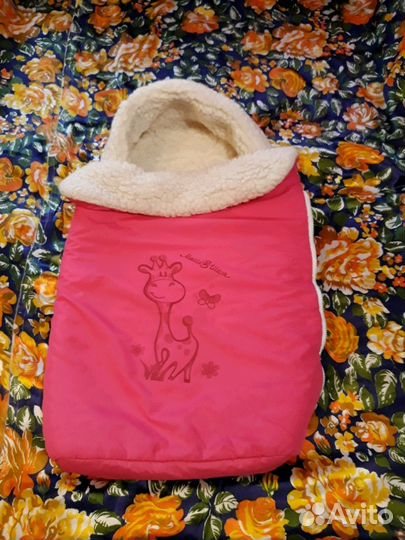 Зимний конверт на выписку