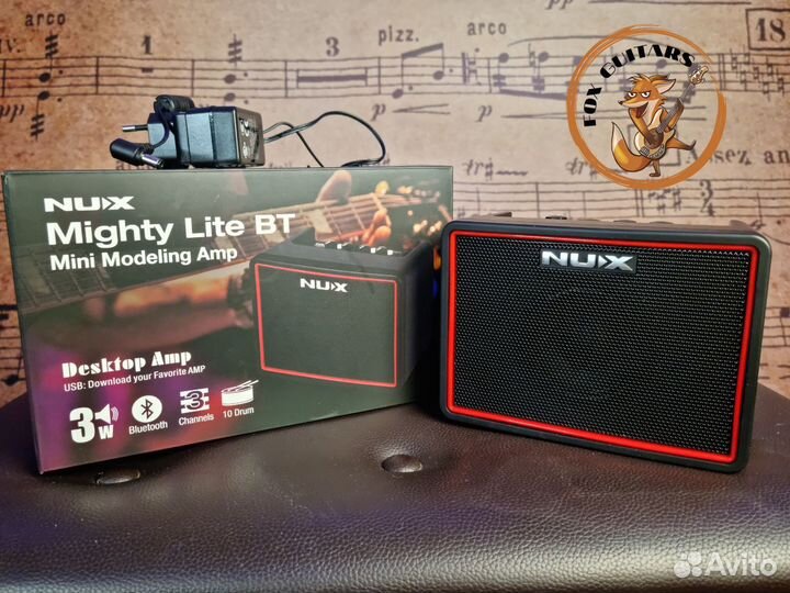 Гитарный усилитель с эффектами портативный