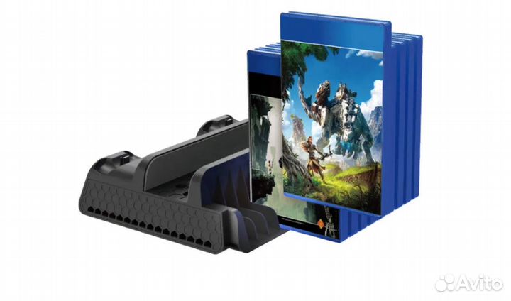 Многофункциональный стенд Dobe для PS4 Slim/Pro