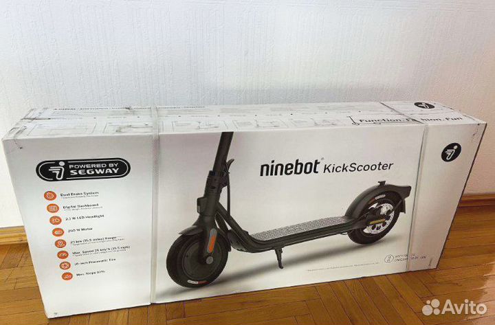 Электросамокат Ninebot Kickscooter F25E