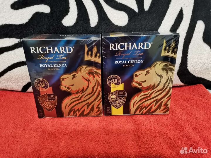 Чай Greenfield, Чай Richard/ Кофе jacobs