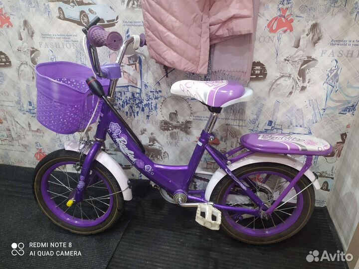 Велосипед детский, для девочки