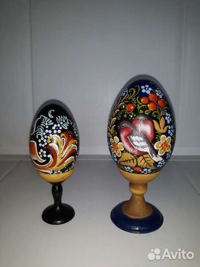 Яйцо пасхальное деревянное