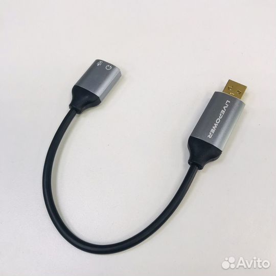 Переходник USB на 3.5jack(микрофон+наушники)