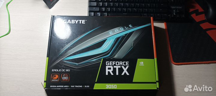 Видеокарта rtx 3050 eagle oc 8gb