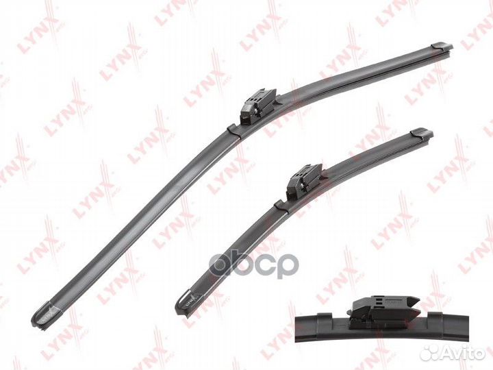 Щетка стеклоочистителя бескаркасная комплект 6