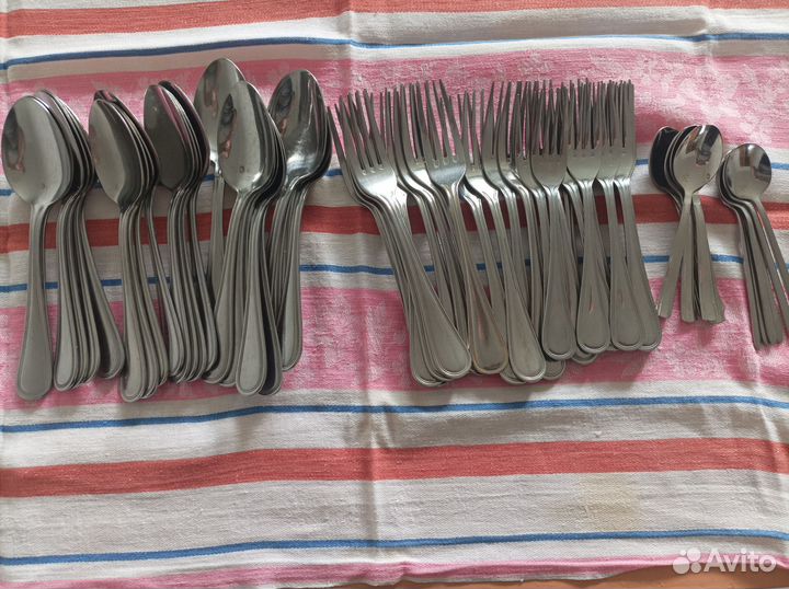 Набор столовых приборов нержавейка