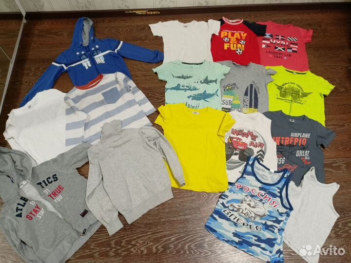 Пакет вещей для мальчика 110,116,122,128