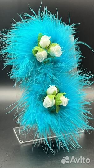 Бант, бантик, заколка ручной работы для волос