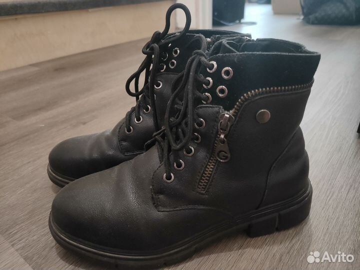 Зимние полусапожки