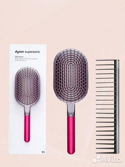 Расческа и массажная щетка для волос Dyson