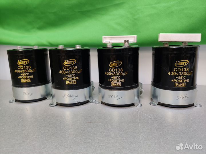 Конденсатор 3300 мкФ 400В