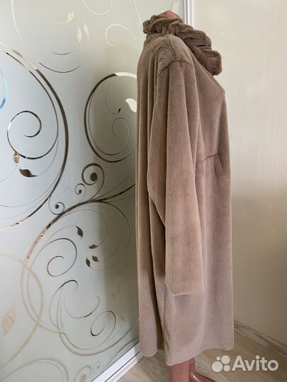 Пальто под альпаку. Женское