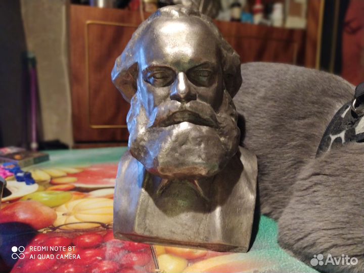 Бюсты, силумин, фарфор