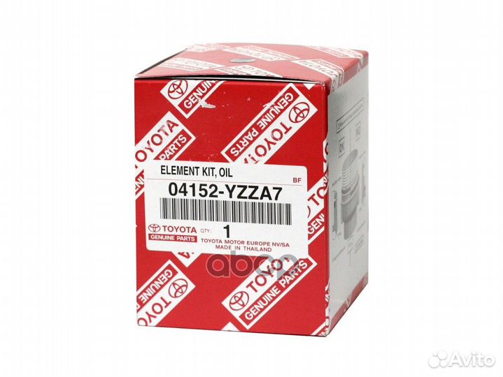 Фильтр масляный (вставка) Toyota 1625