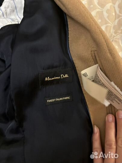 Пальто мужское Massimo dutti