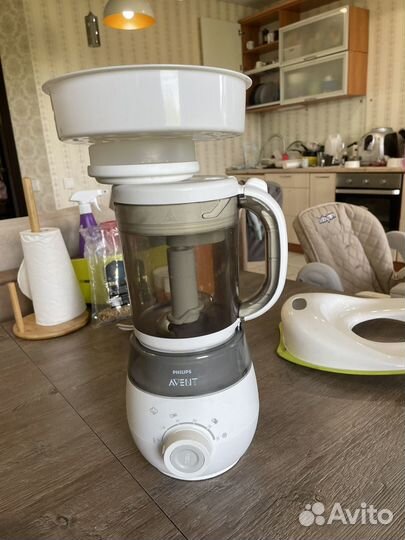 Пароварка блендер avent