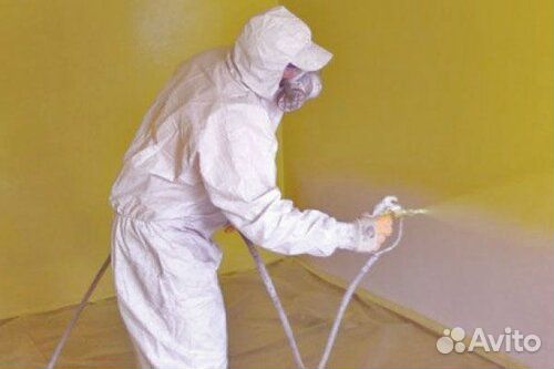 Покраска стен и потолков