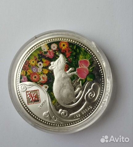 Серебряная монета Ниуэ 1 доллар 