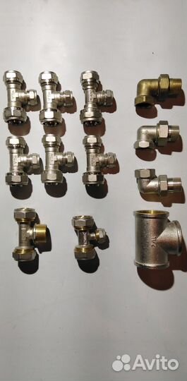 Фитинги для металлопластиковых труб