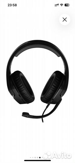 Наушники игравые HyperX Cloud Stinger, black-red