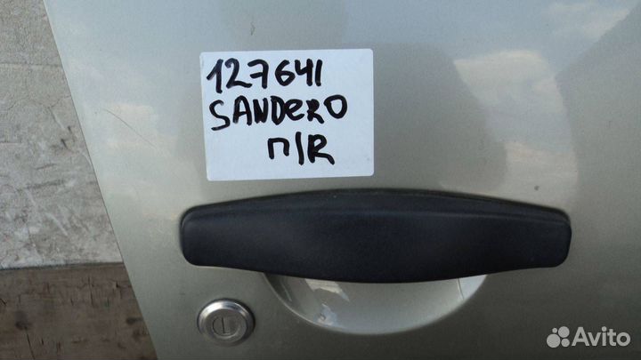 Ручка двери наружная правая Renault Sandero 1
