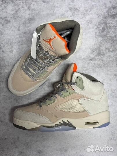 Кроссовки Nike Air Jordan 5 зимние (Арт.54477)