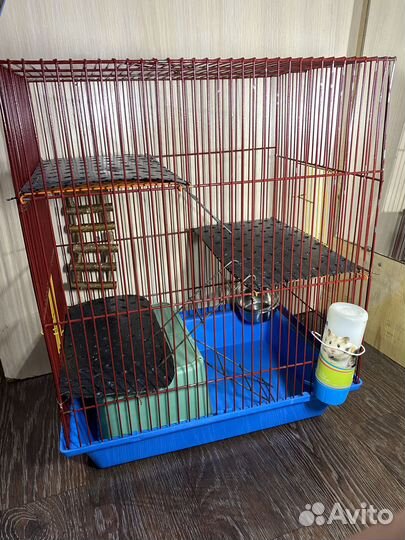 Клетка для грызунов крыс хомяков мышей