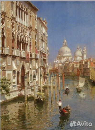 Картина маслом венеция