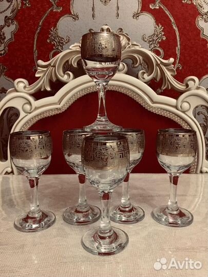 Versace рюмки,стопки для водки,настойки