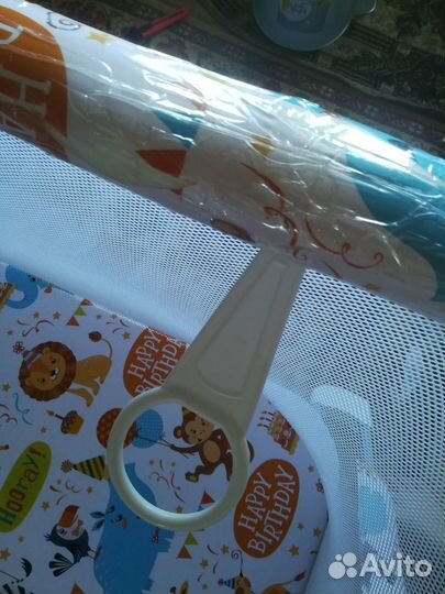 Манеж складной Фея квадратный