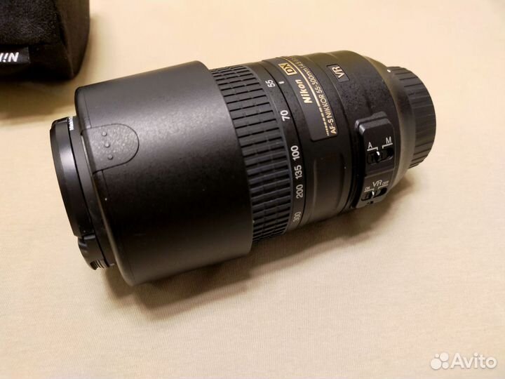 Объектив телевик Nikon 55-300mm Nikkor