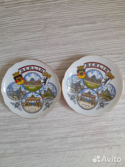 Сувенирные декоративные тарелки страны мира