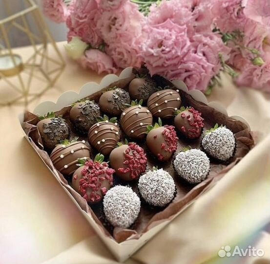 Клубника в шоколаде