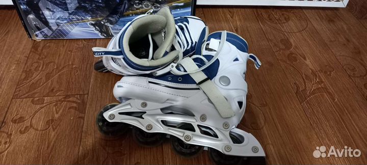 Роликовые коньки smart dark blue