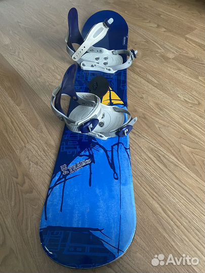 Сноуборд с креплениями Salomon