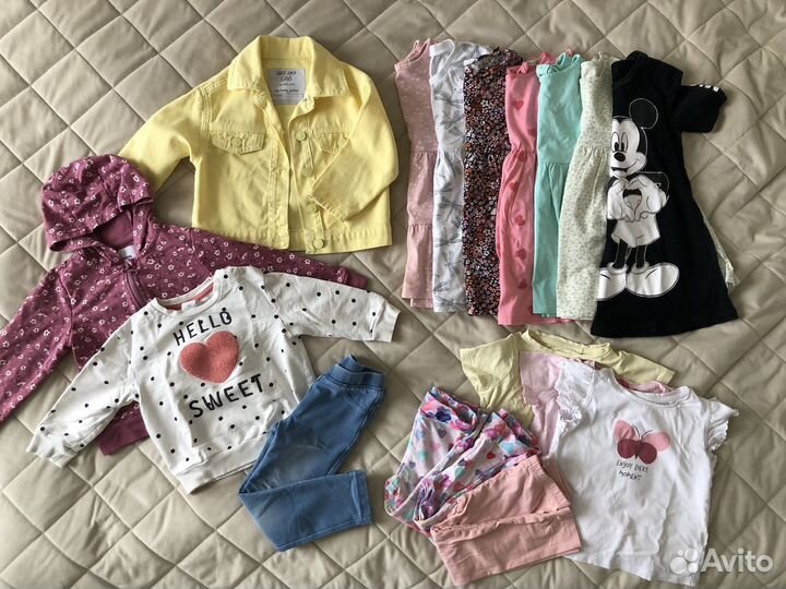 Одежда на девочку 98-104 пакетом