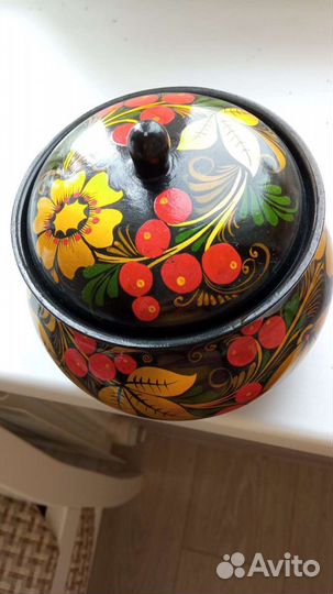 Хохлома Горшок