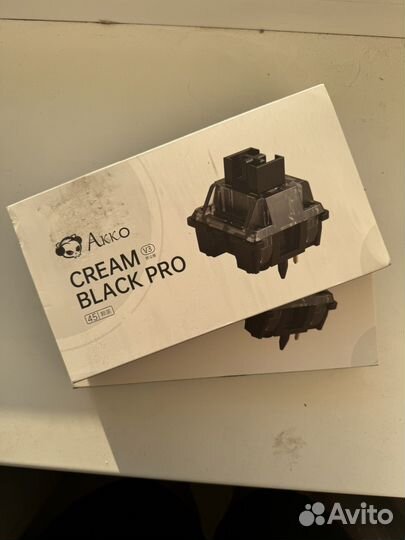 Свитчи для клавиатуры Akko V3 Cream black PRO