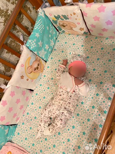 Бортики в кроватку