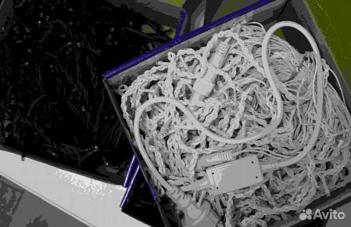 Гирлянда бахрома 25м