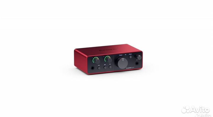 Аудиоинтерфейс Focusrite Scarlett Solo 4th gen