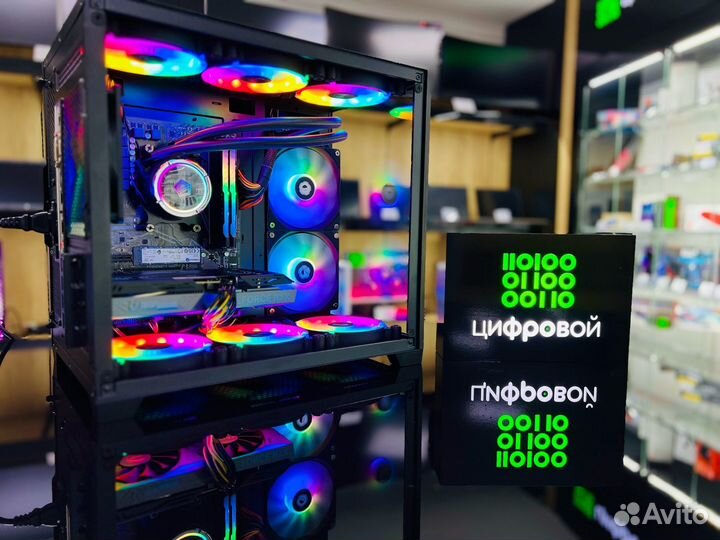 Игровой Пк AMD ryzen 5 5600X/RTX 4060/DDR4-16