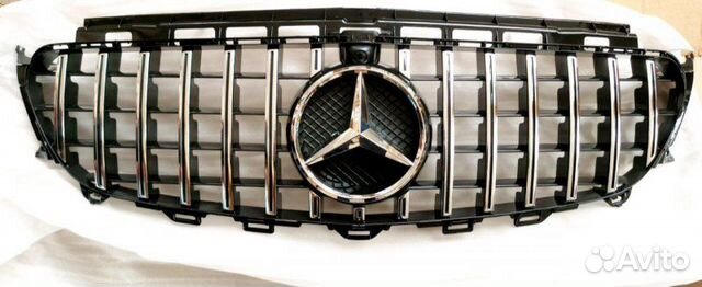 Решётка Mercedes E-class w213 GT style (под